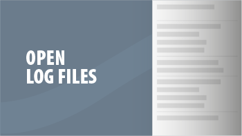 Open Log Files
