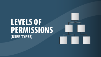 Levels Of Permissions (User Types)