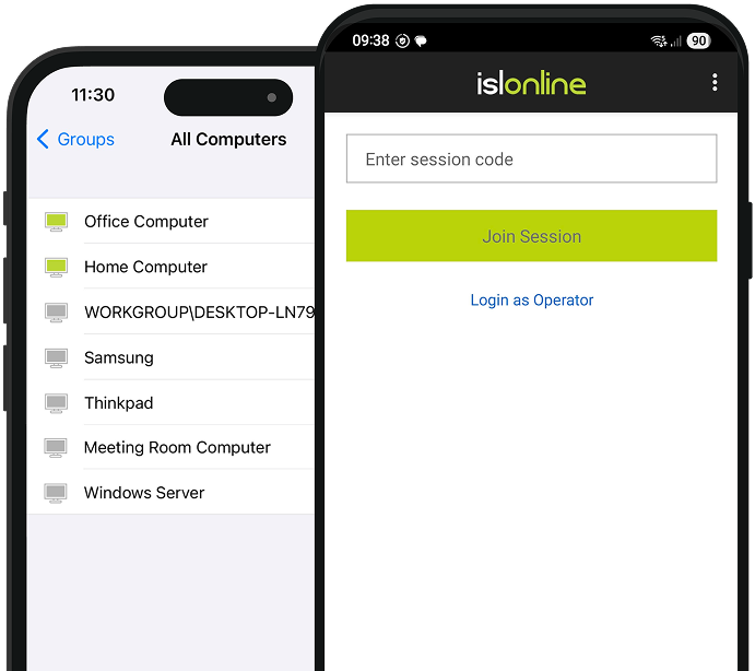 iOS et Android