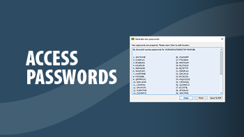 Access Passwords