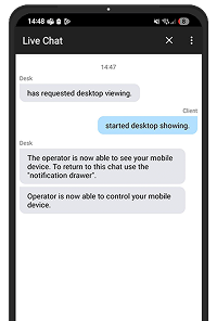 Toestemming geven voor bediening