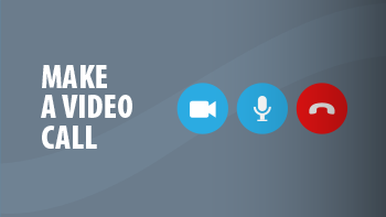 Voer een videogesprek