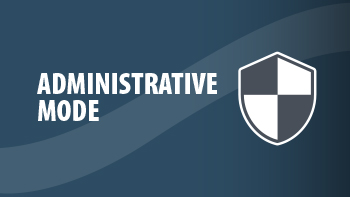 Mode administratif