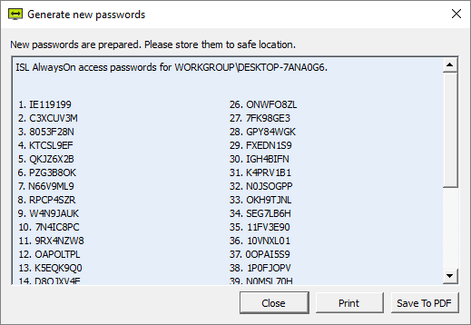 Password una tantum