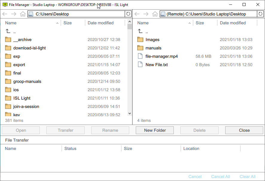 File Manager