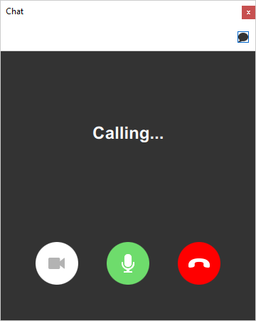 Audio/Video Call