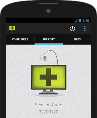 Supporto remoto su Android