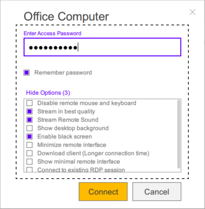 Eksempel på sekundære farver